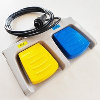 ESU New 4 Pins Double Pedals Foot Switch Electrosurgical Generator for Icc300 Icc350 T400 Footswitch Pedal
