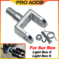 AliExpress PRO AODB For Sur Ron Light Bee X/S Modified Foot Peg Supports Talaria Sting Foot Pedal Connection Bracket Electric Moto Dirt Pit Bike