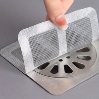 10/20Pcs Floor Drain Sticker, Insect-proof Self-adhesive Bathroom Hair Filter Net, Sewer Filter, Kitchen Anti-blocking Mesh Net