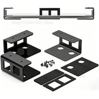 Under Desk Laptop Mount Holder, Laptop Mount for Desk, Space Saver Small Multimedia Device Bracket Underdesk Shelf for Notebook