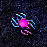 Fidget Spinner is an alloy made in the shape of a spider, perfect for relaxing and entertaining, Christmas and Halloween gifts.