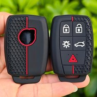 5 Buttons Silicone Key Case Fob Key Protector For Volvo XC90 C70 S60 D5 V50 S40 C30 Keyless Remote Key Cover Shell Skin Holder