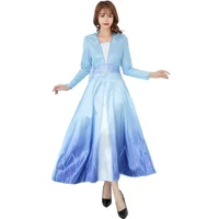 Cosplay Snow Queen adult Barbie dress Halloween cosplay rhinestones Anna Costume Princess ice queen outfit full sets
