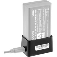 VC26 USB Battery Charger DC 5V Input DC 8.4V Output for Charging Godox V1S V1C V1N V1F V1O V1P Round Head Flash Battery