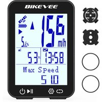 Intelligent 12 Languages Wireless GPS Bike Computer Waterproof with Backlight Cycling Speedometer Odometer Kilometer Counter