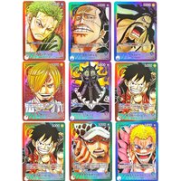 DIY One Piece Card Game Law Luffy Zoro kaido Sanji king Crocodile OdenOP01-002 OP01-001 OP01-003 Japanese TCG Anime Card