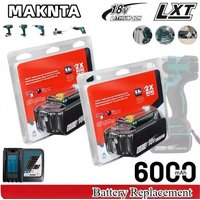 Original 6Ah für Makita BL1860 18V Akku-Elektrowerkzeuge Li-Ion Ersatz LXT BL1850 BL1840 für 18V Schraubendreher mit BMS TPCELL