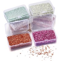 80g/Box Color Irregular Resin Filling Crushed Glass Stones For DIY Epoxy Resin Mold Jewelry Making Crystal Nail Art Decoration