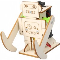 DIY Walking Robot Kit for Kids - STEM Educational Toy Handmade Assembly Science Experiment Puzzle for Elementary School Students