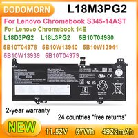L18M3PG2 Laptop Battery For Lenovo Chromebook S345-14AST For Lenovo Chromebook 14E Series High Quality 11.52V