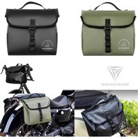 Motorcycle Bicycle Folding Bike Handlebar Bag Multi-functional Bike Front Bag Insulated Bike Basket Bag Rear Seat Side Bag