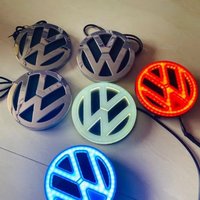 Volkswagen 11CM 4D LED Car Front Rear Emblem Badge light For VW Polo Golf Jetta Beetle CC Tiguan Touran Passat MK7 MK5 B5 B6