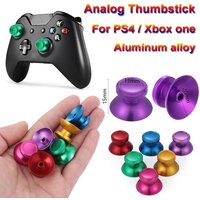 2pcs Game Metal Replacement Analog Thumbstick Controller Joystick Grip Aluminum For PS4 Xbox One