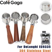 51mm Coffee Bottomless Portafilter Naked For Delonghi La Specialista EC9335 EC9155 9 Series Espresso Accessories Barista Tools