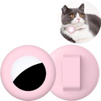 Colorful Silicon Case For Apple Airtag Tracker Accessories Anti-lost Protective Cover For Pet Collar