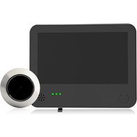 Danmini Tuya Smart Cat Eye Door Security Camera 3MP 4.3 Inch Screen 2K Visual Night Vision PIR Motion Detection Digital Peephole