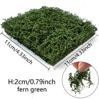 High Quality Simulation Grass Tufts Height 2CM Multicolor Plant Scene Building Sand Table Military Wargame Layout Materials 1Pcs