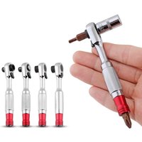 AliExpress NONE Mini Ratchet Wrench Screwdriver Bit Holder Multipurpose Torques Spanners 1/4 Socket For Vehicle Bicycle Repair Wrench Hand Tool