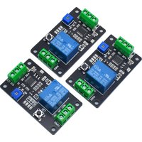 TRM01 Delay Timer Relay Multi-functional Delay Time Relay Self-locking Relay Delay Trigger Delay Relay DC 5V/12V/24V(Optional)