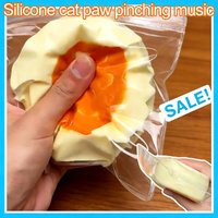Cat Paw Soft Slow Rebound Squeeze Toy for Stress Relief, Cute Anxiety Relief Fidget Toy for Kids Adults Decompression