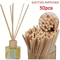 Aroma Diffusers Essential Oils Sticks Aromatherapy Duffuser Reed Absorption Bamboo Stick Diffuser Refill Sticks Rattan