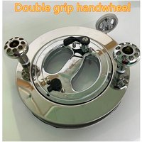 Double Handle Fishing Wheel, Kite Towing, Stainless Steel Material, Handbrake Anti Reverse Large Bearing, Quiet Durable