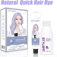 Natural Pure Herbal Hair Dye 5 Minutes Change Hair Color Non-irritating Repair Grey brown Fashion Hair Care Women Men 2025