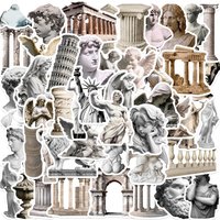 10/30/50PCS Vintage Art Sculpture PVC Sticker Aesthetic Stationery Decoration Scrapbooking School Supplies
