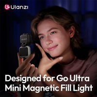 Ulanzi IN07 Mini Magnetic Fill Light for Insta360 Go Ultra Compatible with Go Ultra magnetic base for Culinary Product Shots