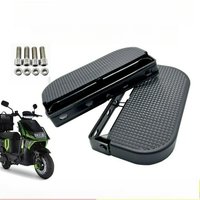 AliExpress NONE Electric Bike Front Pedals Iron Foot Pegs for Electric Bike Accessories Folding Step Stool Road Bike Footrest Accessory Foldable