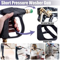 High Pressure Metal Spool M22-14 Multi-functional Home Car Wash Machine Cleaning Water Gun 2175psi For Jet Cleaner