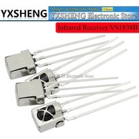 5PCS Universal IR Infrared Receiver VS1838B TL1838 1838 38Khz Wholesale New And Orininal