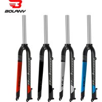Bolany Bike Rigid Fork 26/27.5/29inch Disc Brake Mountain Fork Straight Tube 28.6MM Matte Lightweight MTB Bicycle Fork