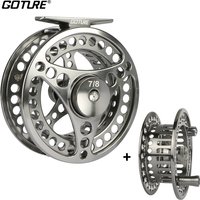 Goture Fly Fishing Reel 3/4 5/6 7/8 9/10 WT 2+1BB CNC-machined Left/Right Large Arbor Fly Wheel Spare Spool Fishing Tackle