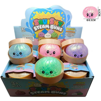 5.5cm Simulated Dumpling Squishy Relaxing Relieve Anxiety Antistress Enhance Happiness Reusable Rebound Squeeze Reliever Toy