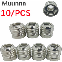 10/PCS E27 to E14 Lamp Holder Converter Fireproof Socket Base Converters 220V Light Bulb Adapter Conversion Lighting Accessories