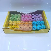 Cute DIY realistic colorful yellow fun plush little chick gift for giving to others or friends