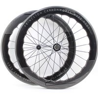 AliExpress Newest 700C Road Bike UD Full Carbon Fibre wheelset Carbon Bicycle Wheelset clincher tubeless rims 65mm wave 25mm width V brake