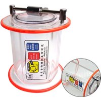 Electric Polisher Drum Acrylic Jewelry Cracks Uneven Scratch Grinding Tumbler Drum Portable Jewellery Art Polishing