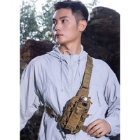 AliExpress NONE Tactical Waist Bag Outdoor Multifunctional Mobile Phone Messenger Chest Bag Camping Mountain Climbing Cycling Water Bottle Bag