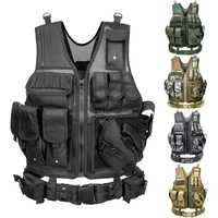 NEW Functional chest bags Vest Multi-Pockets Breathable Combat Vest Outdoor Vest for Hunting Camping Hiking bolso hombre рюкзак