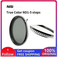Nisi True Color ND-VARIO Pro Nano 1-5 Stop Variable ND Filter 40.5 43 46 49 52 58 67 72 77 82 86 95 105mm Camera Lens Filters