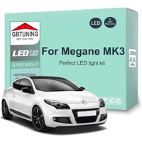 Canbus LED Interior Light Bulb Kit For Renault Megane 3 III MK3 Hatchback Estate Grandtour Coupe 2009-2015 Car Dome Trunk Lamp