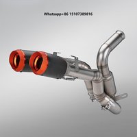 Duke 125 250 390 KTM390 RC390 RC250 2017-2020 Motorcycle Exhaust System Modify Mid Link Pipe High Position AR Muffler
