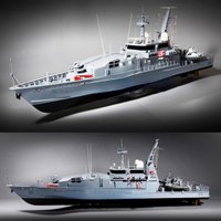 1/48 Australian Navy Armidale Class Patrol Boat Remote Control Boat FRP Shell Model Kit