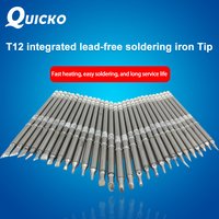 T12 Soldering Iron Tips T12-D4 DL32 D16 D08 KL KR JS02 Replacement Heater Soldering Head Universal T12 Welding Station Digital