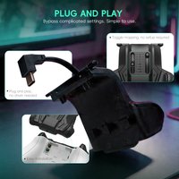 Programmable Back Paddles for Xbox Series X S Controller Macro Mapping Turbo Function Type C Wired Attachment