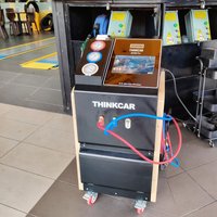 THINKCAR AC100 PRO R134a R1234YF Car A/C Refrigerant Air Conditioning Filling Recovery Cooling Recycling Machine