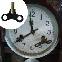 Clock Winding Key Steel Wall Clock Mechanical Desk Clocks Key Repairing Accessories Wall Clock Winding Key Clock Winding Key
