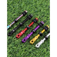 AliExpress NONE Aluminum Alloy Tubeless Presta Valve Stem Tubeless Design 45mm Length Presta Valve Kit Presta Type Bicycle Air Nozzle MTB Bike